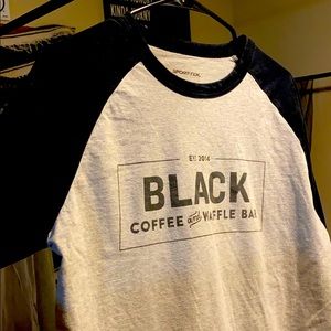 Black Coffee & Waffle Bar shirt (Fargo Exclusive)